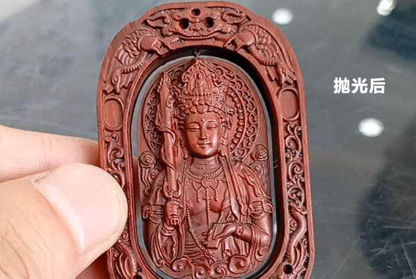 木頭拋光新工藝，鏡面噴砂機用于紫檀拋光！